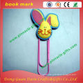 professional customized brand two sides mold high-tech handmade pvc book marks